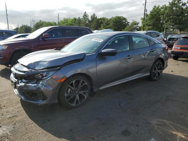 19XFC2F86ME003007 - 2021 HONDA CIVIC SPORT 灰色 照片 1