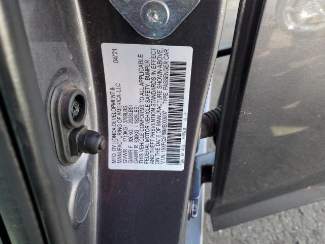 19XFC2F86ME003007 - 2021 HONDA CIVIC SPORT 灰色 照片 12