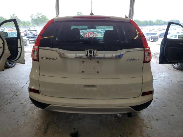 5J6RM4H79FL096183 - 2015 HONDA CR-V EXL WHITE photo 6