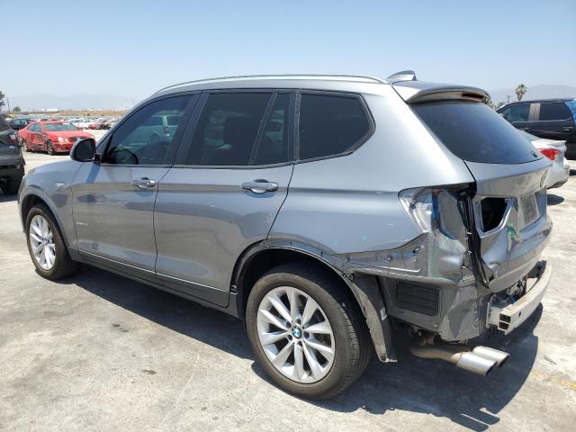 5UXWX9C52G0D93125 - 2016 BMW X3 XDRIVE28I GRAY photo 2