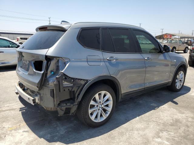 5UXWX9C52G0D93125 - 2016 BMW X3 XDRIVE28I GRAY photo 3