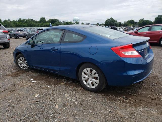 2HGFG3B54CH520817 - 2012 HONDA CIVIC LX BLUE photo 2