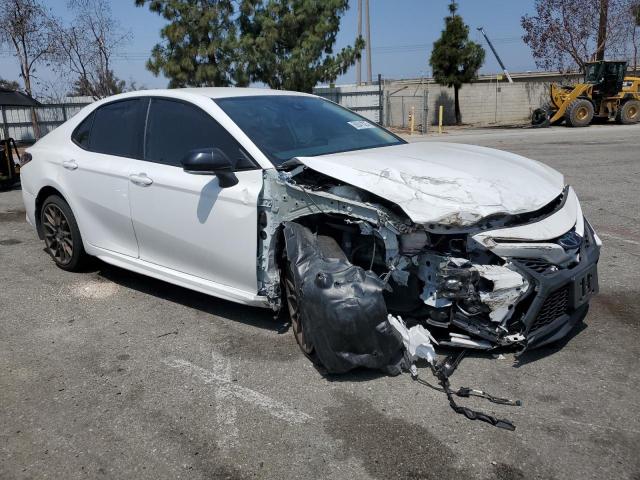 4T1G11AK5PU121204 - 2023 TOYOTA CAMRY SE NIGHT SHADE WHITE photo 4