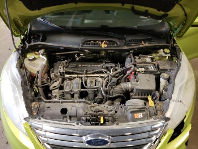 3FADP4BJ4CM153417 - 2012 FORD FIESTA SE GREEN photo 11