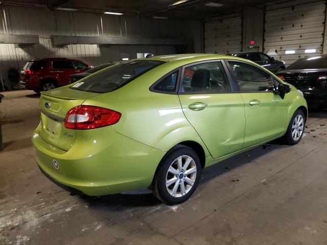 3FADP4BJ4CM153417 - 2012 FORD FIESTA SE GREEN photo 3