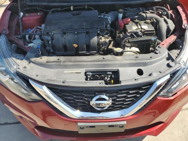 3N1AB7AP6JY324292 - 2018 NISSAN SENTRA S RED photo 11