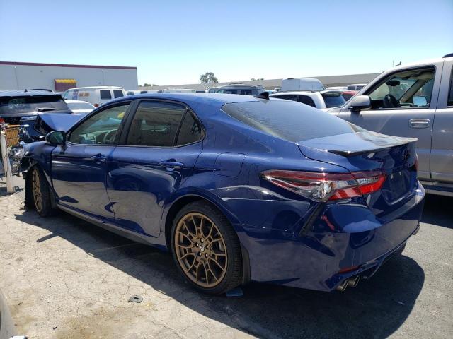 4T1G31AK2PU053213 - 2023 TOYOTA CAMRY SE NIGHT SHADE BLUE photo 2