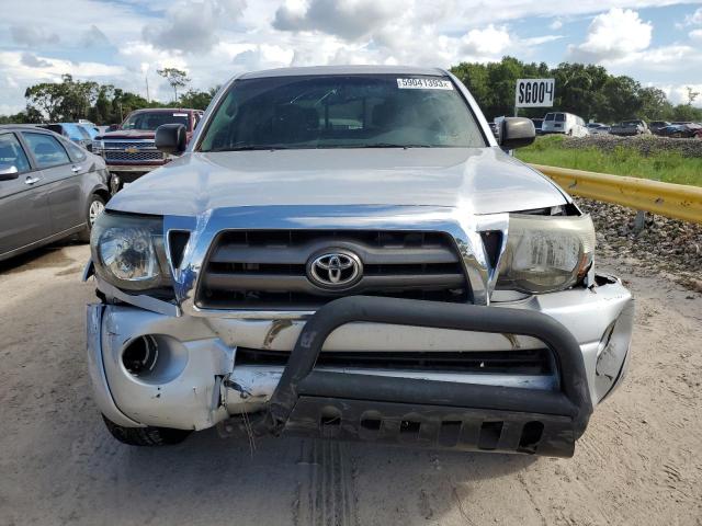 5TEJU4GNXAZ707383 - 2010 TOYOTA TACOMA DOUBLE CAB PRERUNNER SILVER photo 5