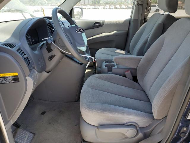 KNDMB233876179229 - 2007 KIA SEDONA EX BLUE photo 7