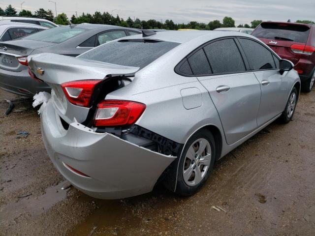 1G1BC5SM1J7104012 - 2018 CHEVROLET CRUZE LS SILVER photo 3