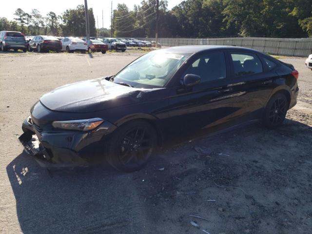 2HGFE2F5XNH523993 - 2022 HONDA CIVIC SPORT 黑色 照片 1