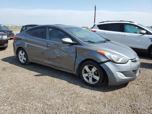 5NPDH4AE7CH113723 - 2012 HYUNDAI ELANTRA GLS GRAY photo 4