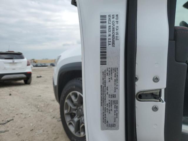 1C4PJMBX2ND548837 - 2022 JEEP CHEROKEE TRAILHAWK WHITE photo 13