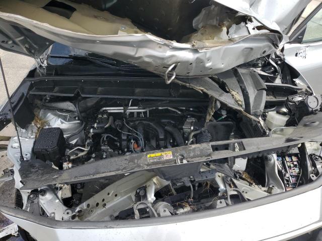 5TDGZRAH2MS535041 - 2021 TOYOTA HIGHLANDER XLE SILVER photo 12