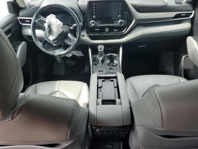 5TDGZRAH2MS535041 - 2021 TOYOTA HIGHLANDER XLE SILVER photo 8