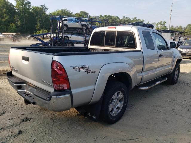 5TEUU42N58Z552191 - 2008 TOYOTA TACOMA ACCESS CAB ვერცხლისფერი ფოტო 3