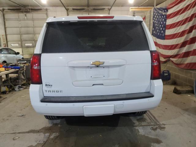 1GNSKBKC5GR174181 - 2016 CHEVROLET TAHOE K1500 LT WHITE photo 6