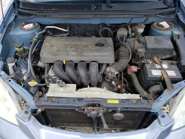 2T1KR32E53C064702 - 2003 TOYOTA MATRIX XR BLUE photo 11