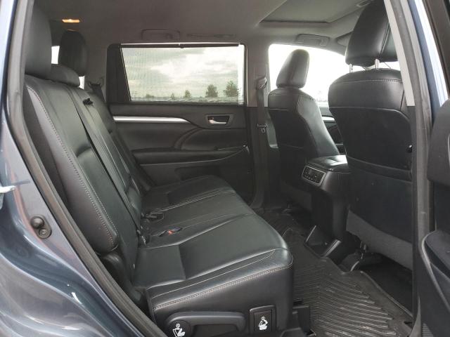 5TDJKRFH8GS287742 - 2016 TOYOTA HIGHLANDER XLE BLUE photo 11