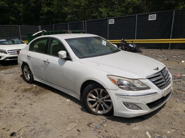 KMHGC4DD0DU215284 - 2013 HYUNDAI GENESIS 3.8L WHITE photo 4