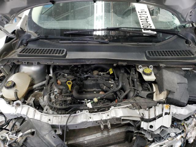 1FMCU9GD6KUA52819 - 2019 FORD ESCAPE SE SILVER photo 12