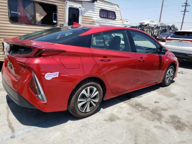 JTDKARFP0K3115259 - 2019 TOYOTA PRIUS PRIM RED photo 3