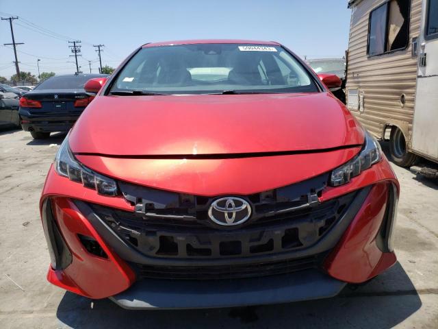 JTDKARFP0K3115259 - 2019 TOYOTA PRIUS PRIM RED photo 5