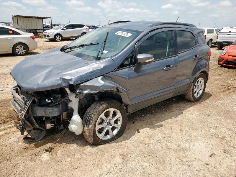 MAJ3P1TE4JC161186 - 2018 FORD ECOSPORT SE ნაცრისფერი ფოტო 1