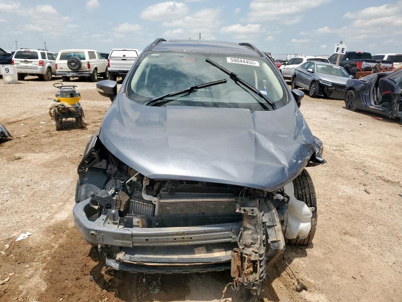 MAJ3P1TE4JC161186 - 2018 FORD ECOSPORT SE ნაცრისფერი ფოტო 5
