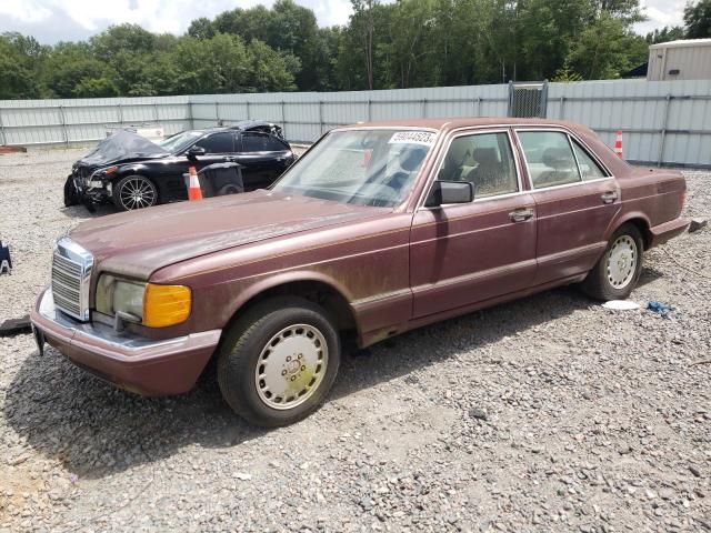 WDBCA24D1LA531711 - 1990 MERCEDES-BENZ 300 SE BURGUNDY photo 1