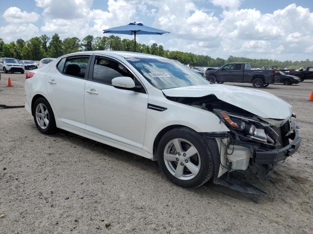 KNAGM4A74F5565821 - 2015 KIA OPTIMA LX WHITE photo 4