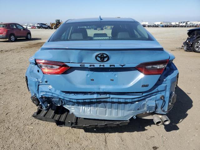 4T1G11AK2RU240542 - 2024 TOYOTA CAMRY SE NIGHT SHADE BLUE photo 6