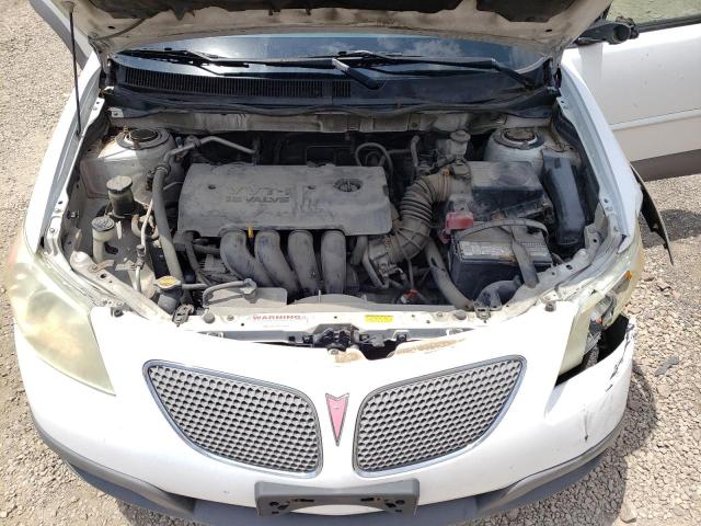 5Y2SL65806Z442511 - 2006 PONTIAC VIBE WHITE photo 11