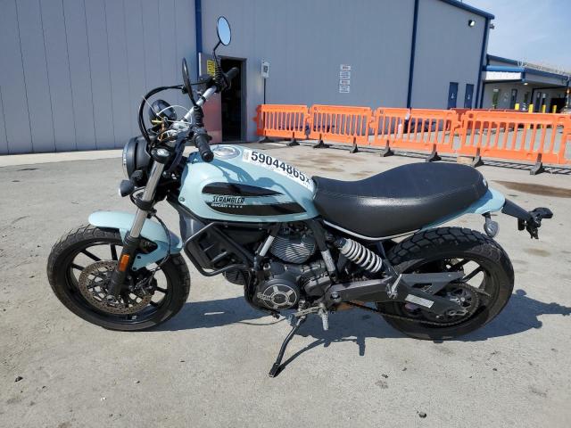 ML015AXGXGT000286 - 2016 DUCATI SCRAMBLER TURQUOISE photo 3