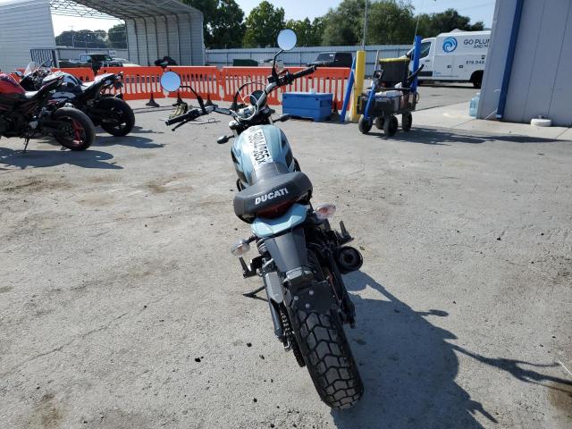 ML015AXGXGT000286 - 2016 DUCATI SCRAMBLER TURQUOISE photo 4