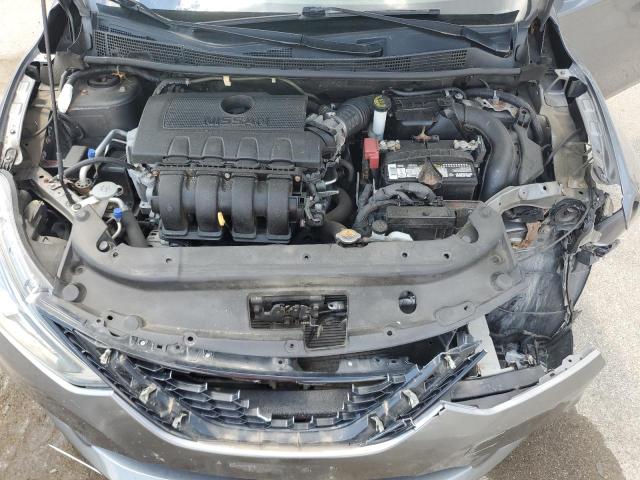 3N1AB7AP5HY362252 - 2017 NISSAN SENTRA S GRAY photo 11