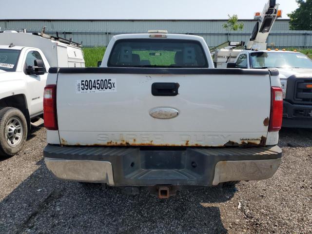 1FT7X2B67CEC69885 - 2012 FORD F250 SUPER DUTY WHITE photo 6