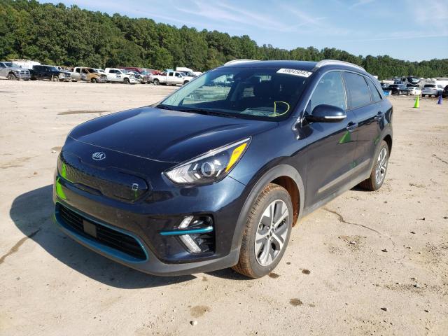 KNDCE3LG8L5055991 - 2020 KIA NIRO EX PREMIUM TEAL photo 2