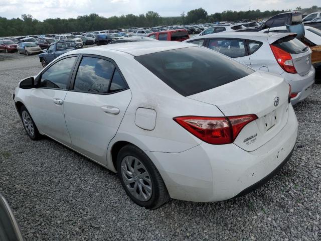 5YFBURHE6KP943598 - 2019 TOYOTA COROLLA L WHITE photo 2