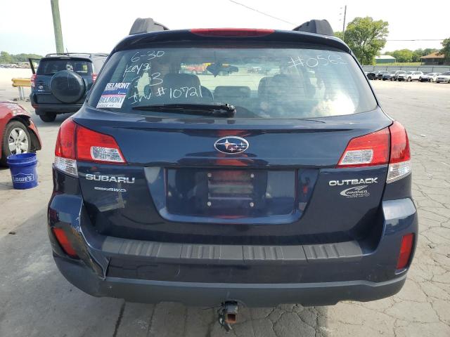 4S4BRCAC1E3260563 - 2014 SUBARU OUTBACK 2.5I BLUE photo 6