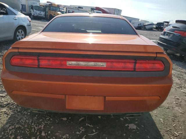 2B3CJ4DG5BH604832 - 2011 DODGE CHALLENGER ORANGE photo 6