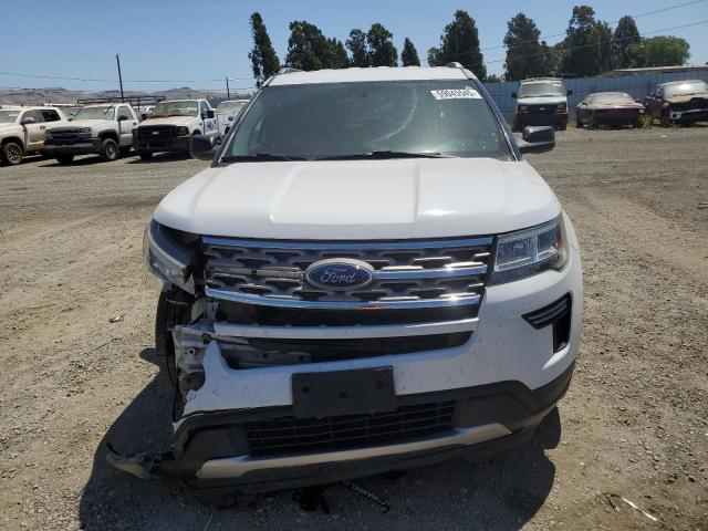 1FM5K7D80JGA69316 - 2018 FORD EXPLORER XLT Weiß Foto 5