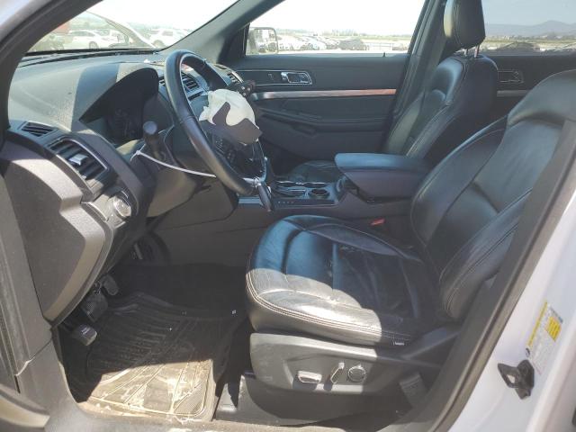 1FM5K7D80JGA69316 - 2018 FORD EXPLORER XLT Weiß Foto 7