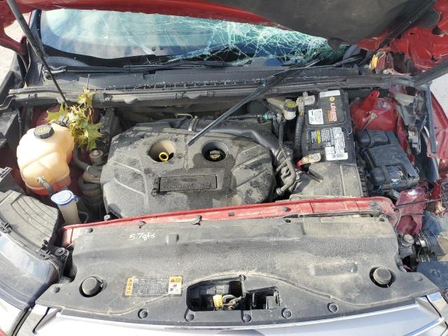 2FMPK4J99JBC05874 - 2018 FORD EDGE SEL RED photo 12