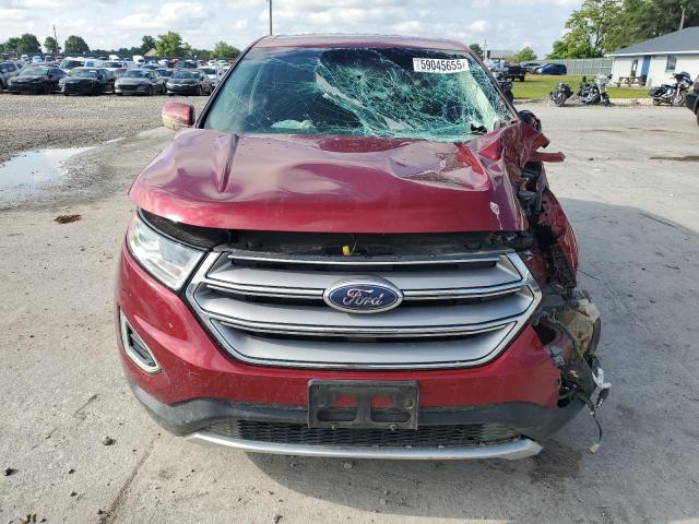 2FMPK4J99JBC05874 - 2018 FORD EDGE SEL RED photo 5