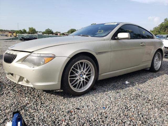 WBAEH73465B869460 - 2005 BMW 645 CI AUTOMATIC BEIGE photo 1