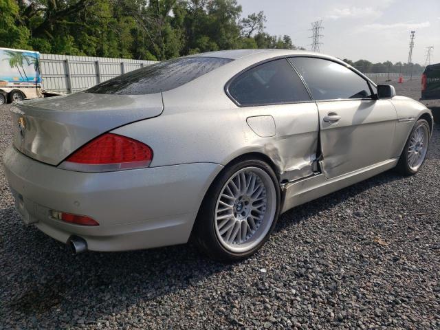 WBAEH73465B869460 - 2005 BMW 645 CI AUTOMATIC BEIGE photo 3