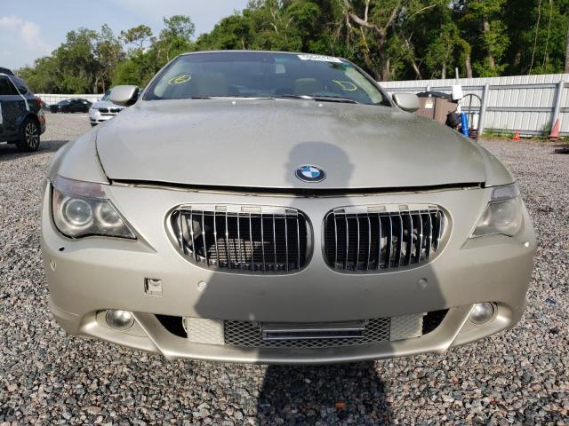 WBAEH73465B869460 - 2005 BMW 645 CI AUTOMATIC Bej foto 5