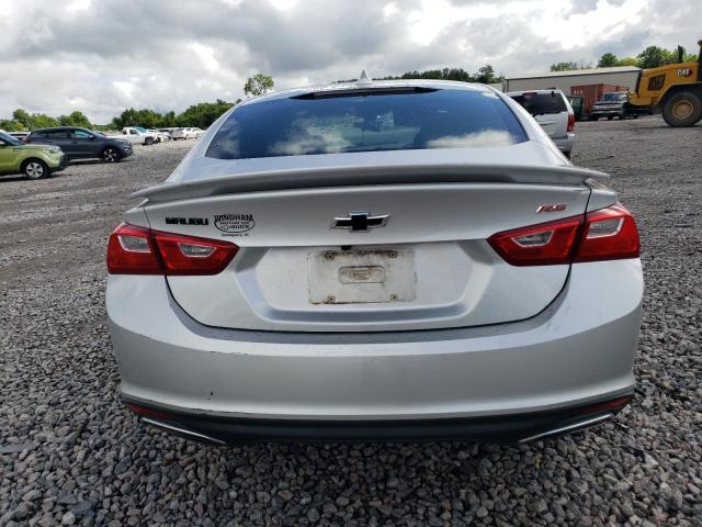 1G1ZG5ST0MF034149 - 2021 CHEVROLET MALIBU RS SILVER photo 6