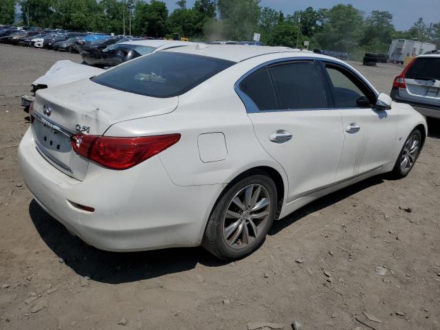 JN1BV7AP6FM358321 - 2015 INFINITI Q50 BASE WHITE photo 3